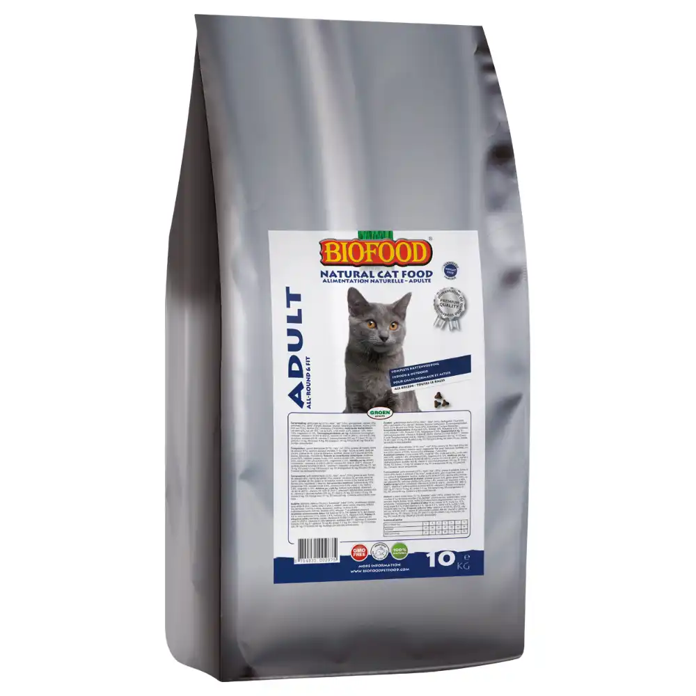 BF Petfood Adult All Round & Fit pienso para gatos - 10 kg