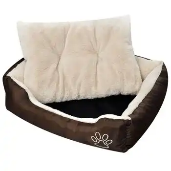 Cama Para Perro Con Cojín Acolchado Talla S Vidaxl