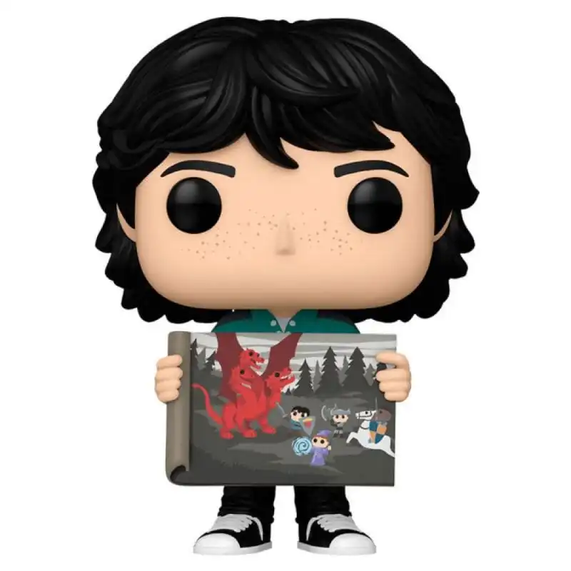 Funko Pop Stranger Things Session 4 Mike con Dibujo de Will