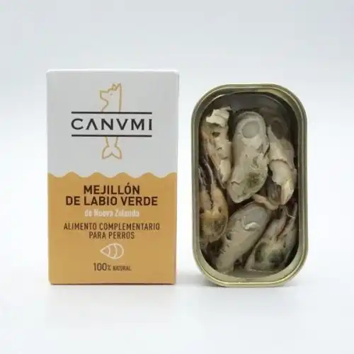 Canumi lata de conserva mejillones para perro