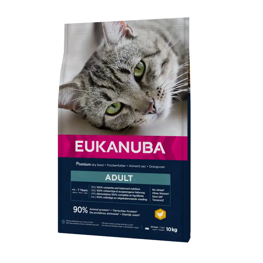 Eukanuba Cat Adult (Pollo) 10 Kg.