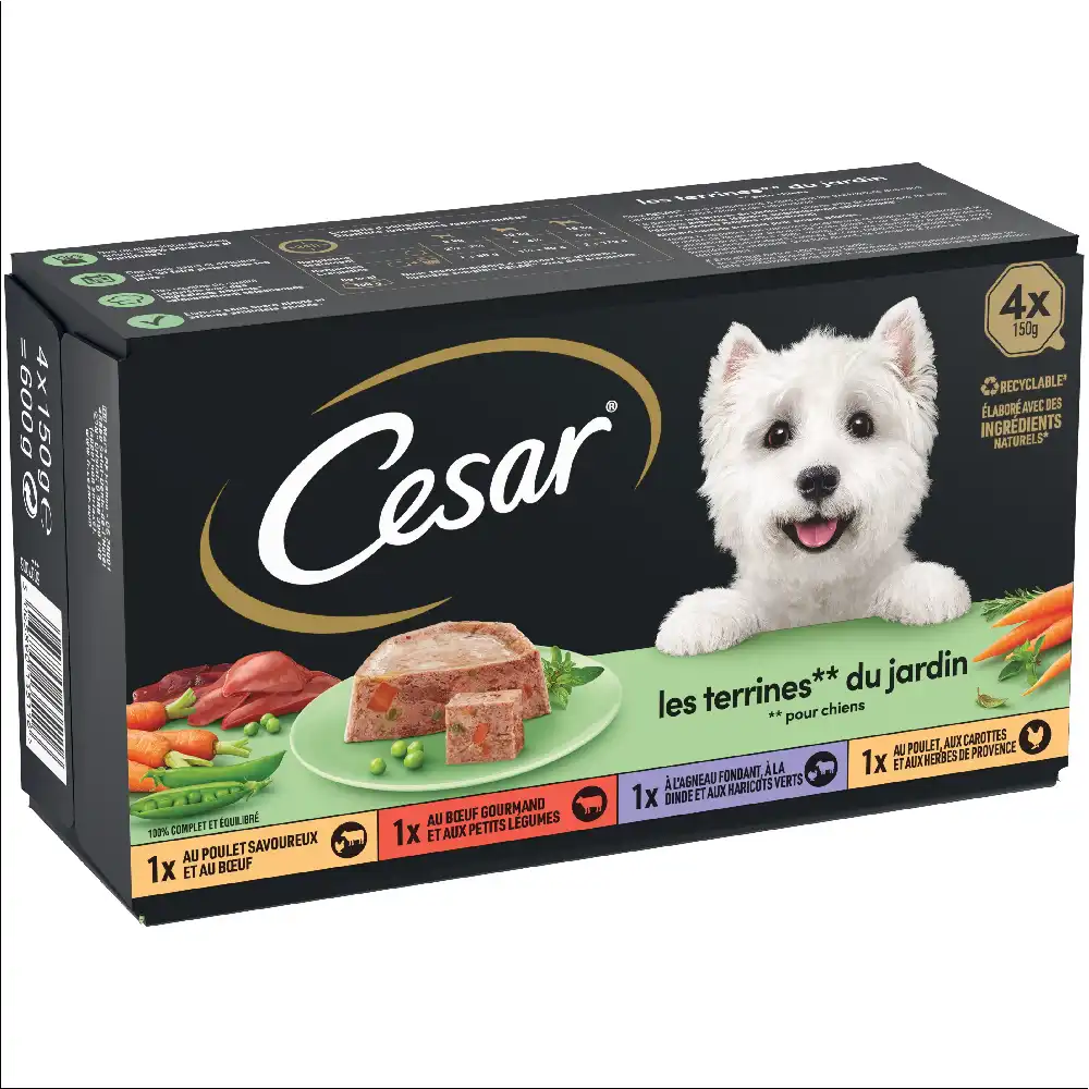 Cesar Selección Clásicos - Recetas campesinas (4 x 150 g)