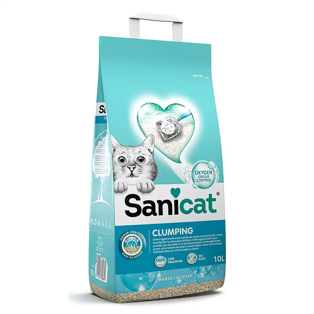 SANICAT SEPIOLITA ABSORVENTE CLASSIC MARSELLA OXIGEN POWER 10 LT (6.25 Kg)