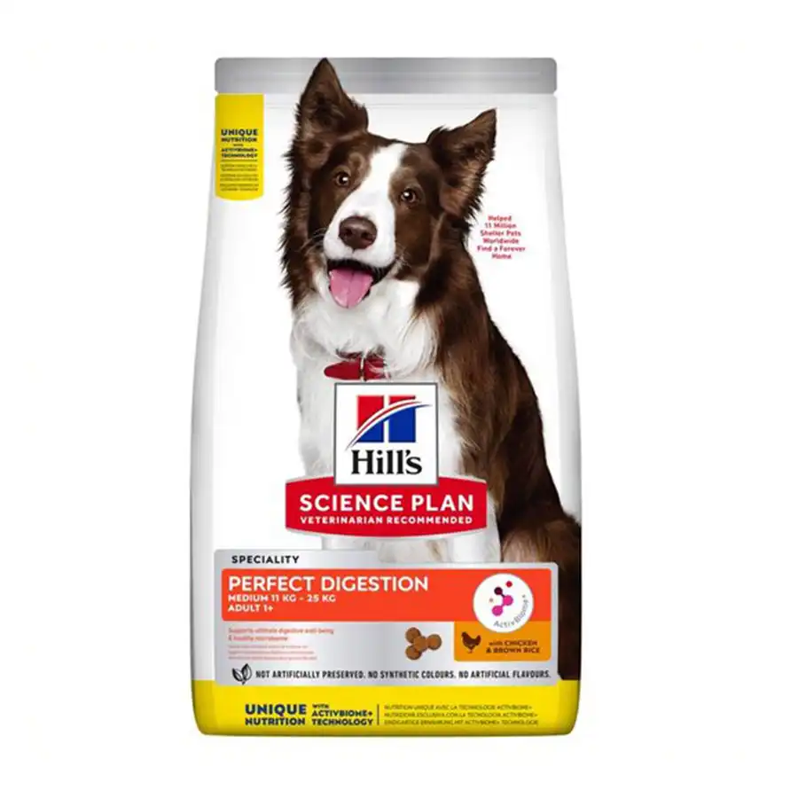 Hill’s Science Plan Perfect Digestion Adult Medium Pollo pienso para perros