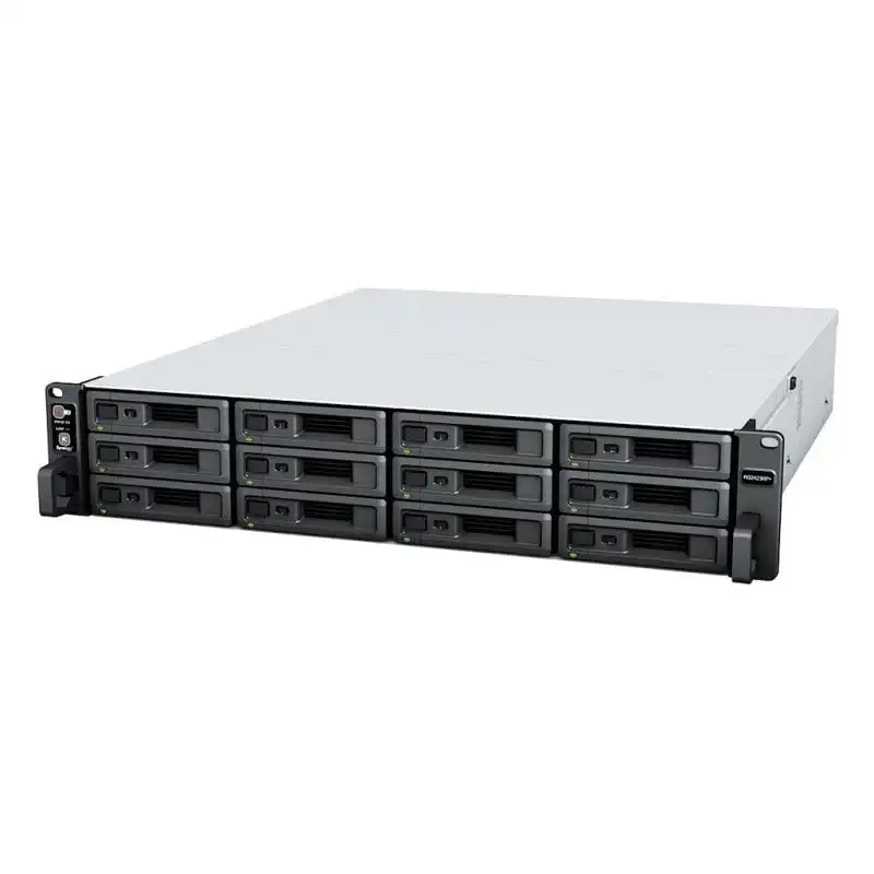 Synology RackStation RS2423RP+ NAS de Montaje en Rack 2U 12 Bahías Negro