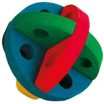 Pelota de madera comestible para roedores