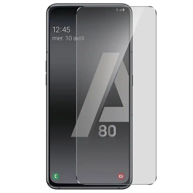 Avizar Protector Cristal Templado Transparente para Samsung Galaxy A80