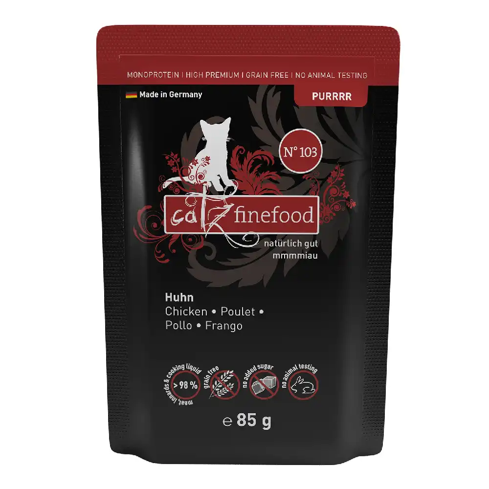 catz finefood Purrrr en sobres 8 x 85 g - Nº 103 Pollo