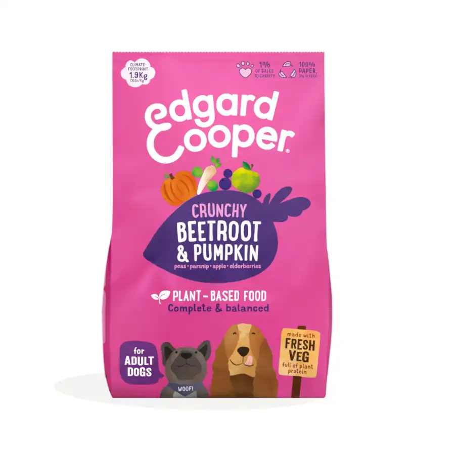 Edgard & Cooper Remolacha y Calabaza pienso para perros