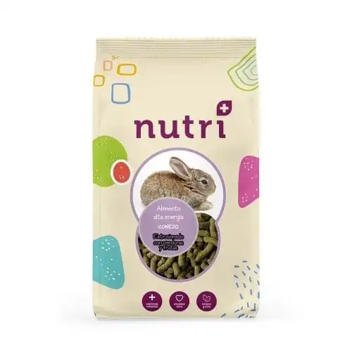 Nutri+ extrusionado alto energía para conejos