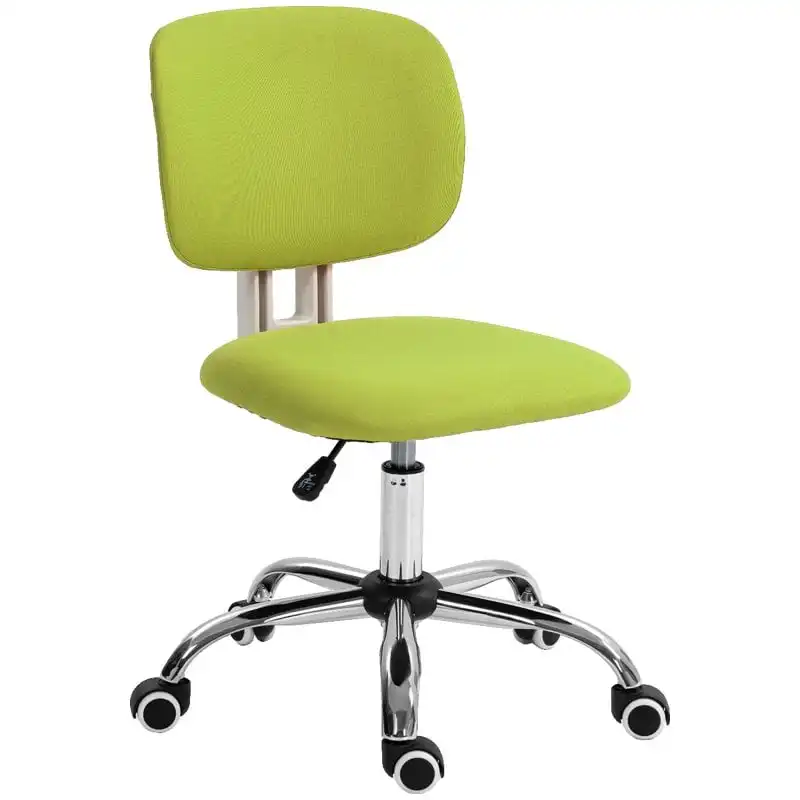 Vinsetto Silla De Oficina Silla De Escritorio Giratoria 48x53x80-90cm Verde Lima