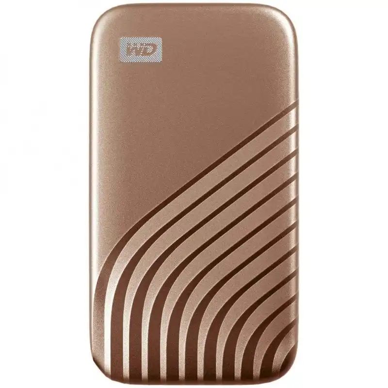 WD My Passport SSD 500GB USB-C Dorado