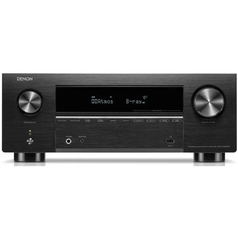 Denon AVC-X3800H Amplificador Hi-Fi Bluetooth/USB/FM