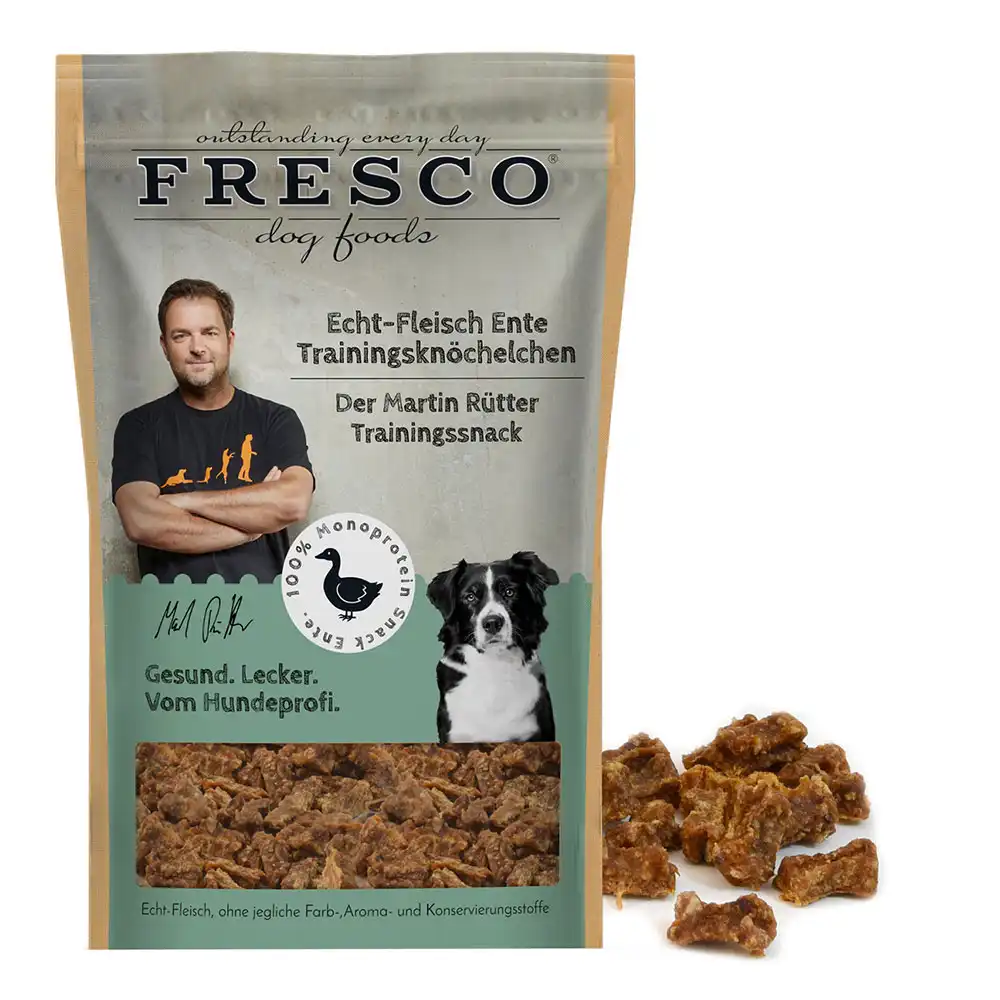 Fresco Martin Rütter snacks de adiestramiento para perros - Pato (150 g)