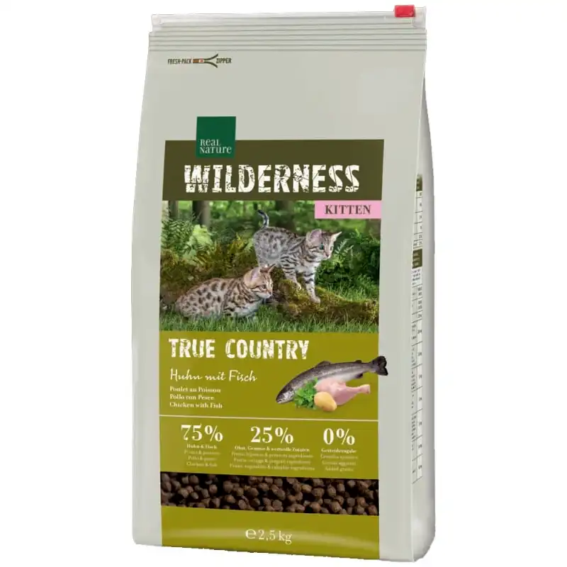 Real Nature Wilderness True Country Para Gatitos, Peso 7 Kg