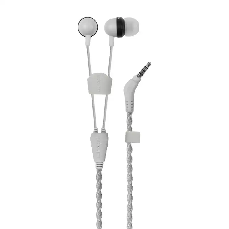 Wraps Auriculares Talk Flint Tela Trenzada Gris