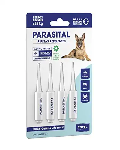 Parasital Pipetas antiparasitarias Perros grandes