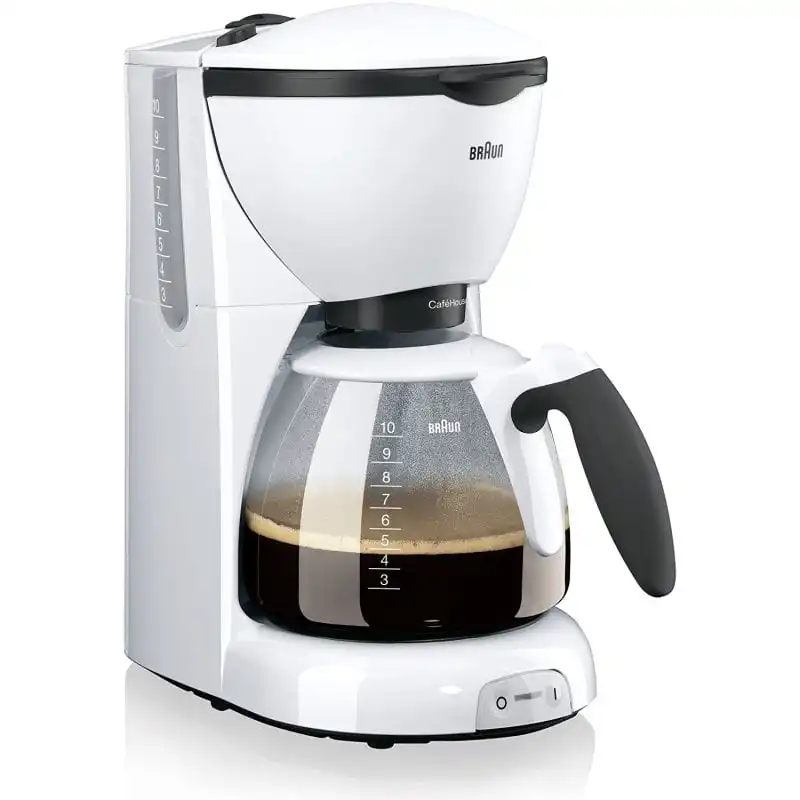 Braun CaféHouse KF520/1 Cafetera de Goteo 10 Tazas 1100W