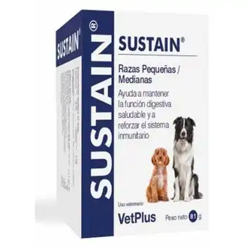 Sustain Vetplus Razas Pequeñas Y Medianas - 30 Sobres