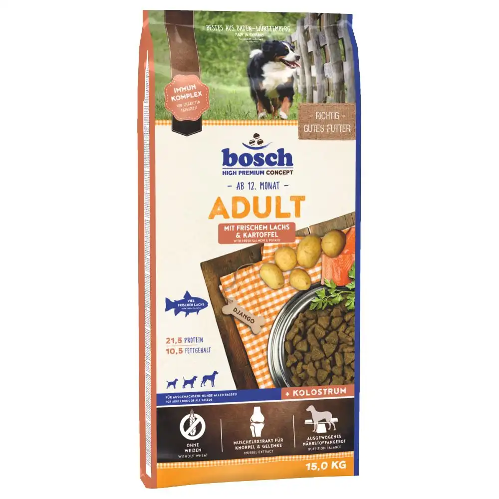 Bosch Adult con salmón y patata - 15 kg