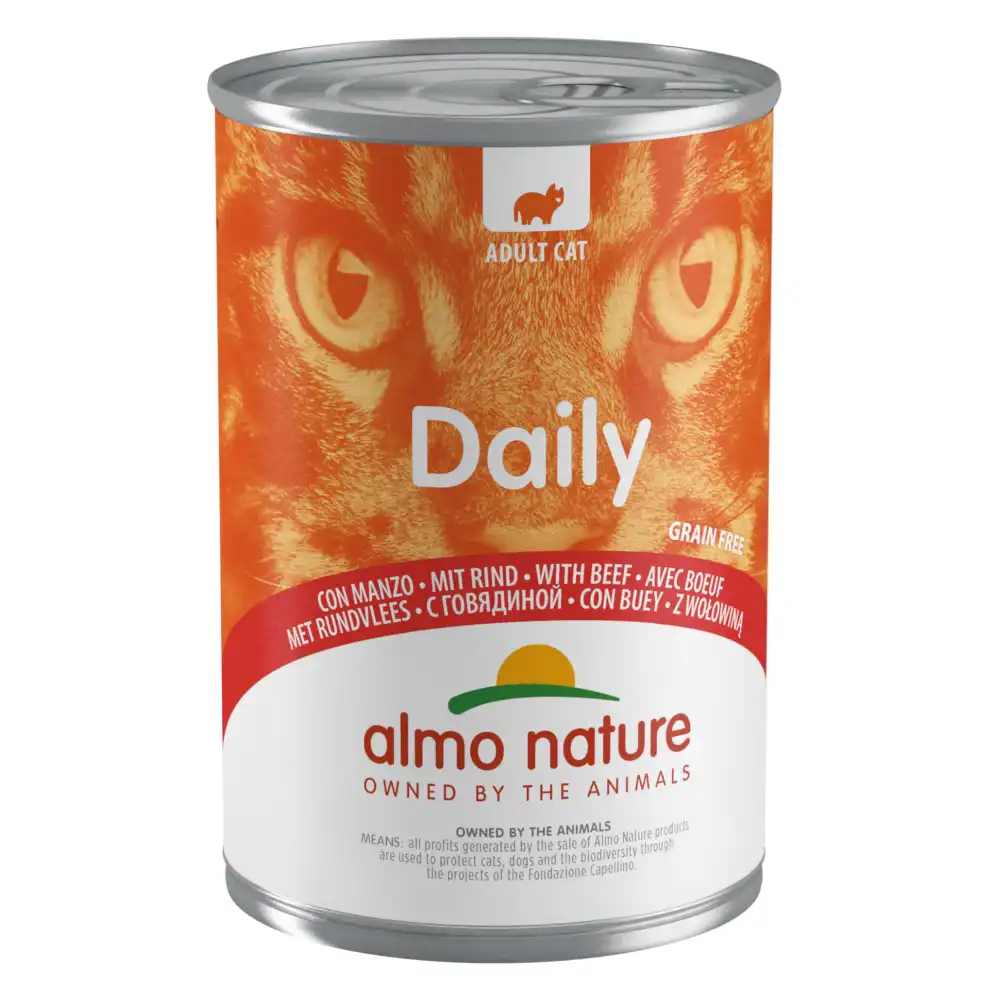 Almo Nature Daily Menu 6 x 400 g - Vacuno