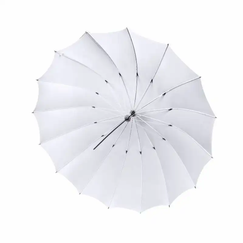 Bresser SM-08 Paraguas Translúcido Gigante 180cm Blanco