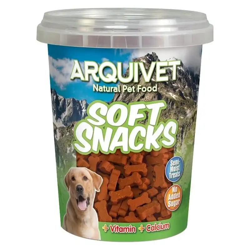 Soft snacks huesitos buey 300 grs. Snack para perros, Unidades 12 unidades