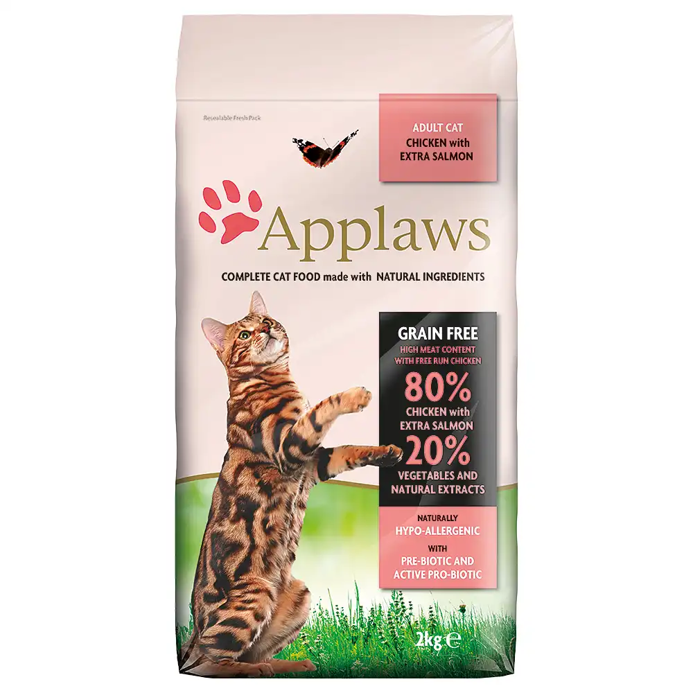 Applaws Adult Naturally Hypoallergenic con pollo y salmón - 2 kg