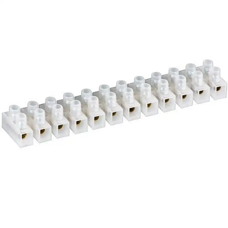 Goobay Regleta para Conexión de Cables Eléctricos de 15A 16mm Blanco