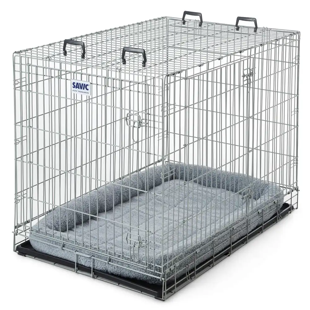 Jaula para transporte Savic Dog Residence con cojín - 76 x 118 x 88 cm (An x P x Al)