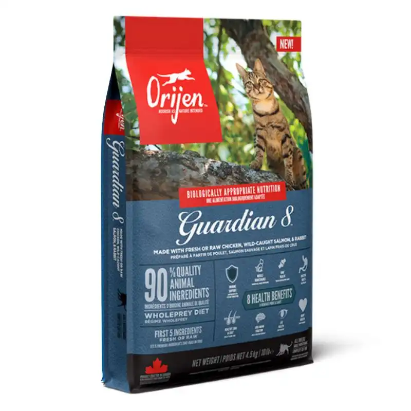 Orijen Guardian 8 Pienso Para Gatos Adultos, Peso 4.5 Kg