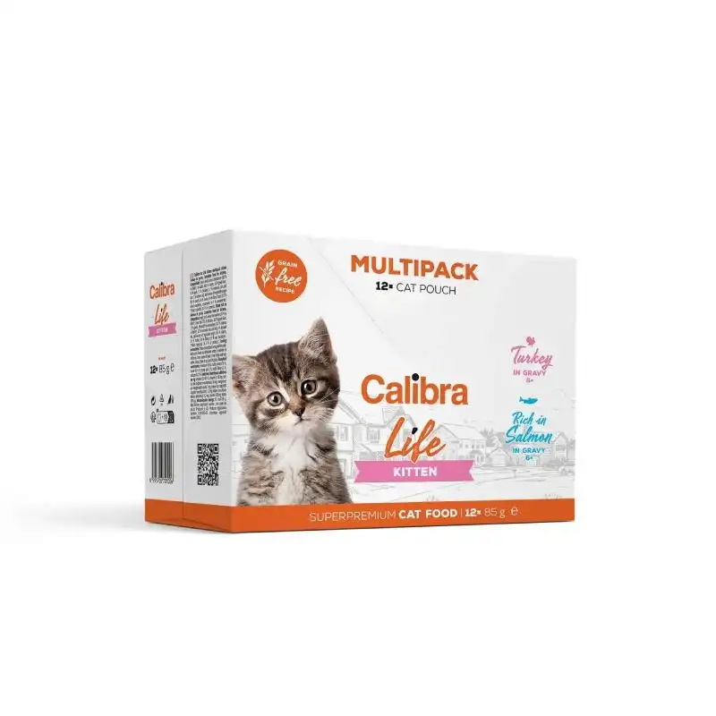 12x85gr Calibra Gato Kitten Pouch Multipack