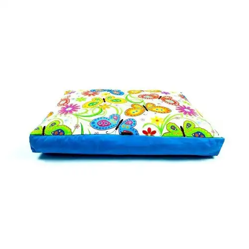 Cama para perros Mariposas de colores hipoalergénica