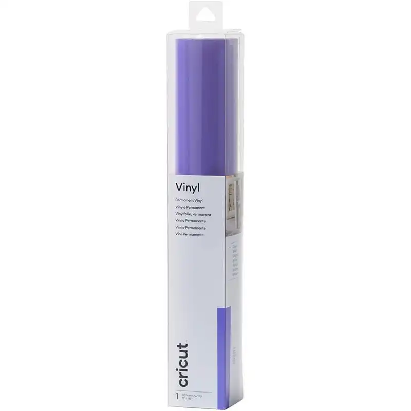 Cricut Vinilo Adhesivo Permanente 30.5 x 122 cm Morado