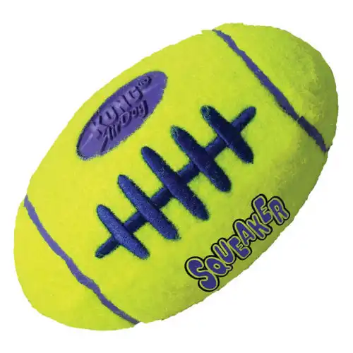 Kong Air Dog Squeaker pelota ovalada para perros