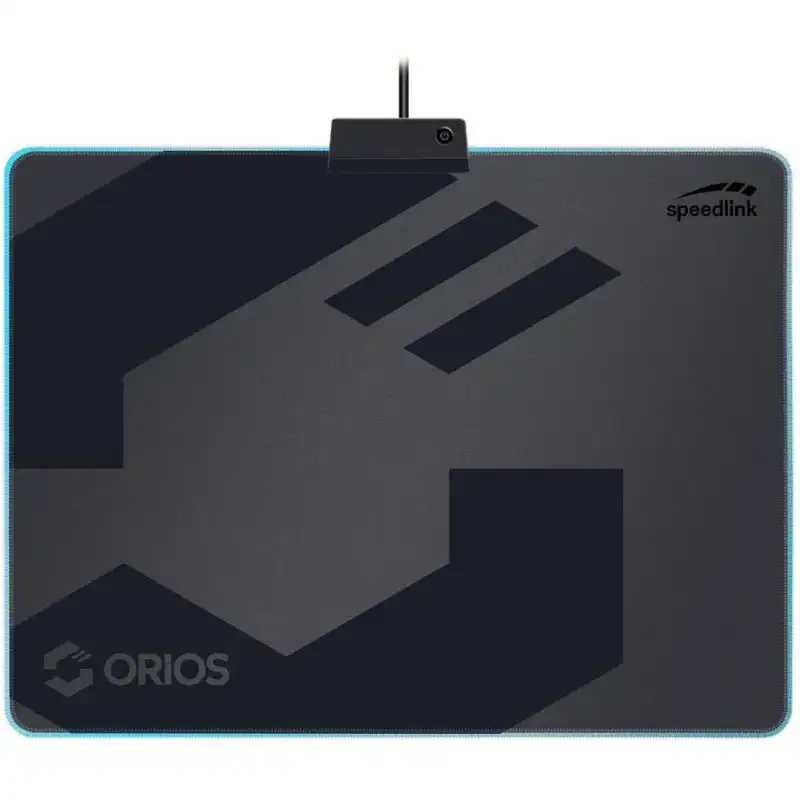 Orios SL-620105-BK Alfombrilla Gaming LED Negra