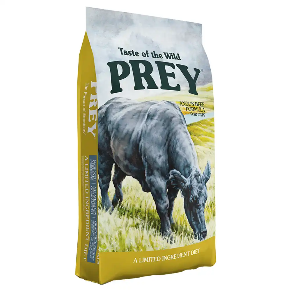 Taste of the Wild Prey con vacuno Angus pienso para gatos - 2,7 kg