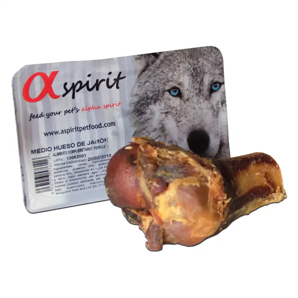 Alpha Spirit medio hueso de jamón serrano - 3 unidades