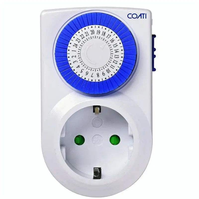 Coati Enchufe con Temporizador Analógico Programable