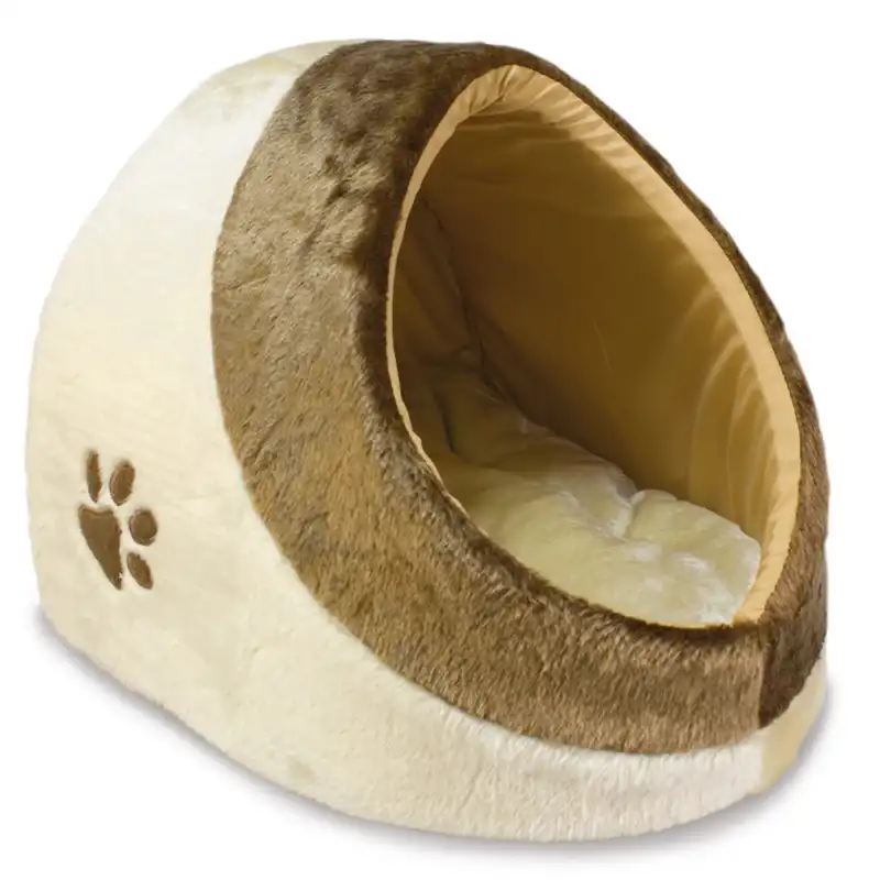 Cueva para gatos medelo dream 41x42x26 Beige-Marrón, 2.00 kg