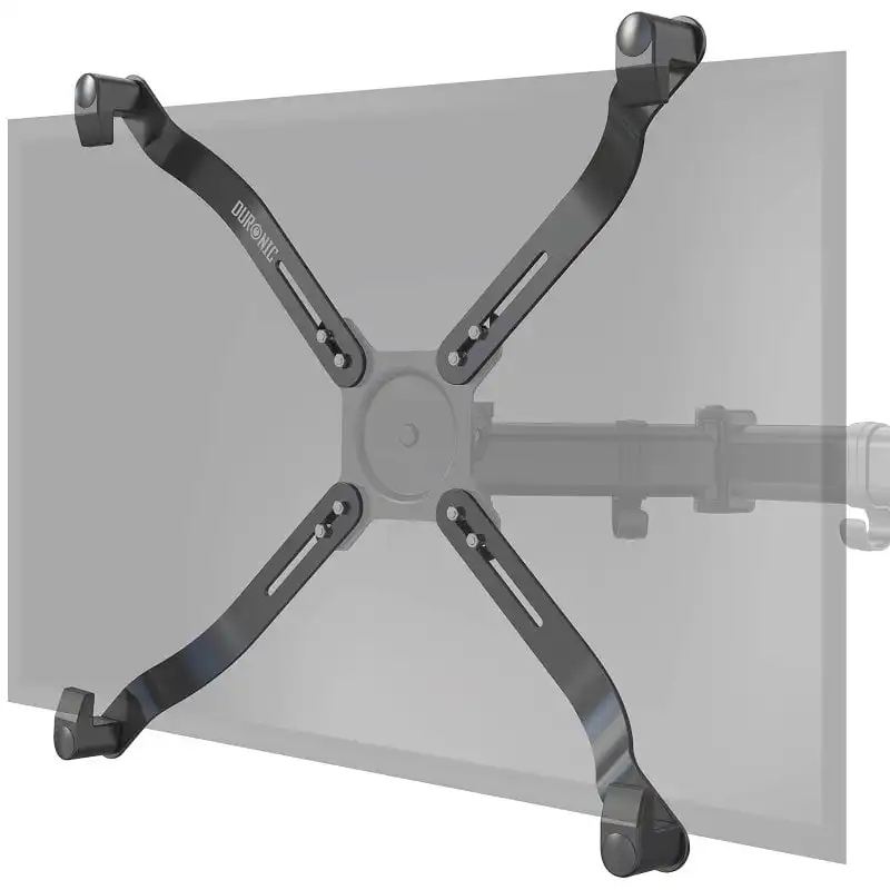 Duronic DMAD1NV Adaptadores VESA para Soporte para Monitor Compatible con Pantallas hasta 27"