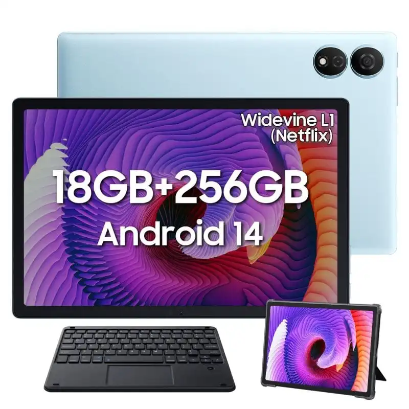 Oscal Pad 80 10.5" 6GB/256GB Wifi Azul + Teclado Bluetooth