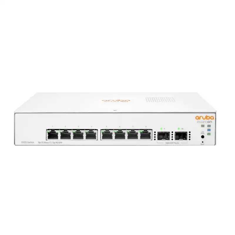 Aruba Instant On 1930 Switch Gestionable 8 Puertos Gigabit + 2 SFP