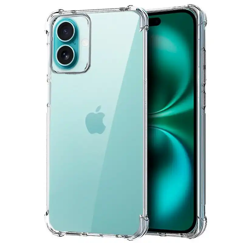 Cool Funda AntiShock Transparente para iPhone 16 Plus