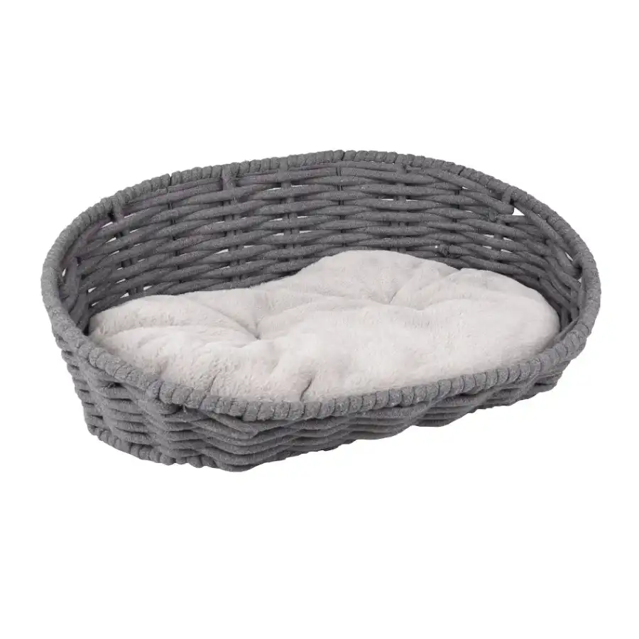 Flamingo Zizi Ovalado Gris cama cuna para perros