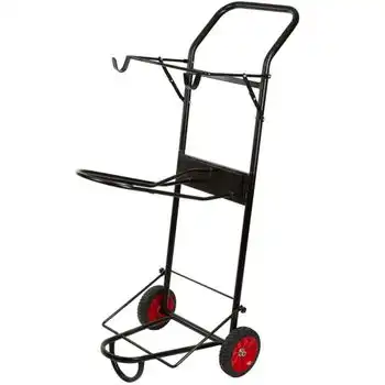 Carrito Perchero Para Montura Caddy Metal Negro 321000 Kerbl