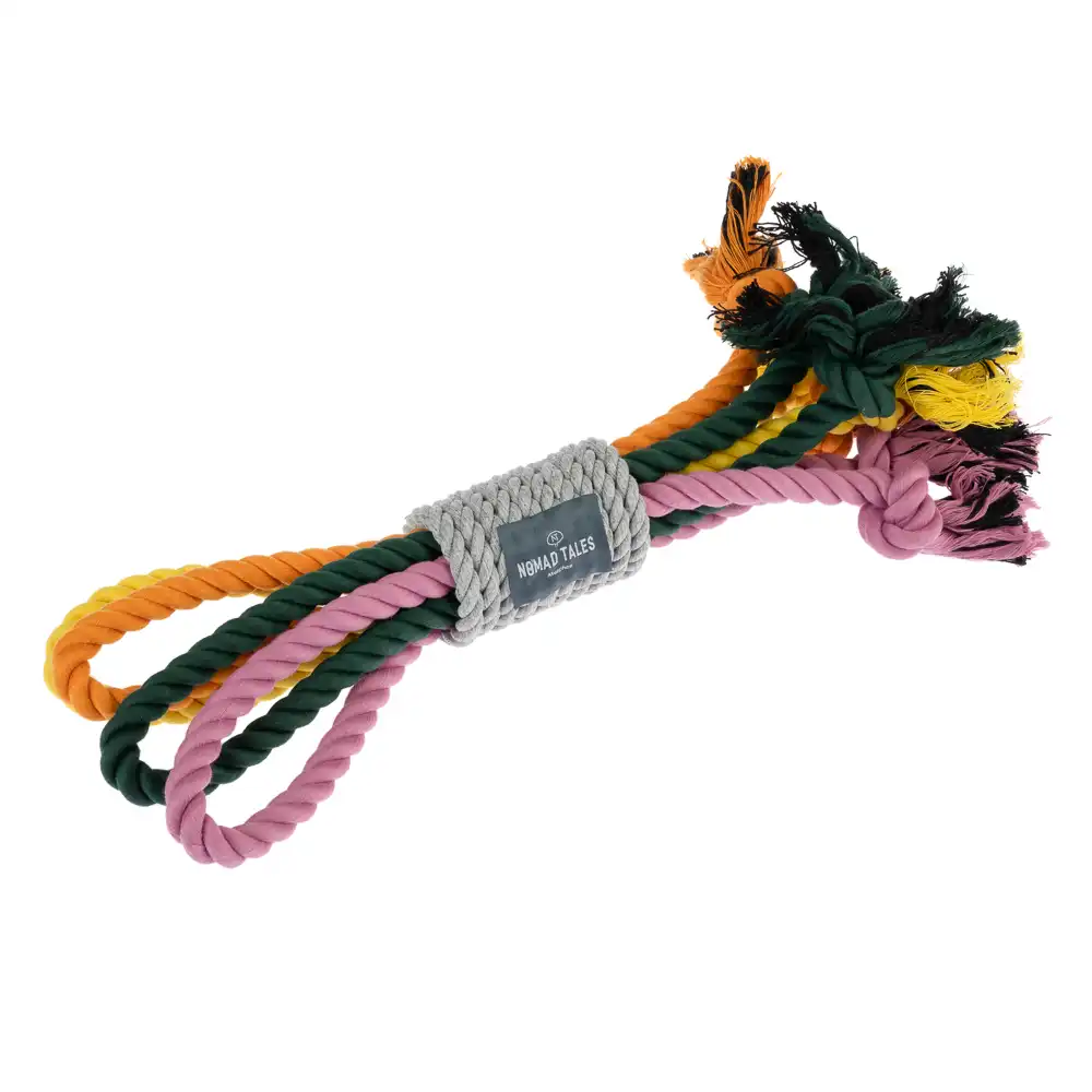 Cuerdas varias Nomad Tales Spirit Multirope juguete para perros - 33 x 8,9 x 7,5 cm (L x An x AL)