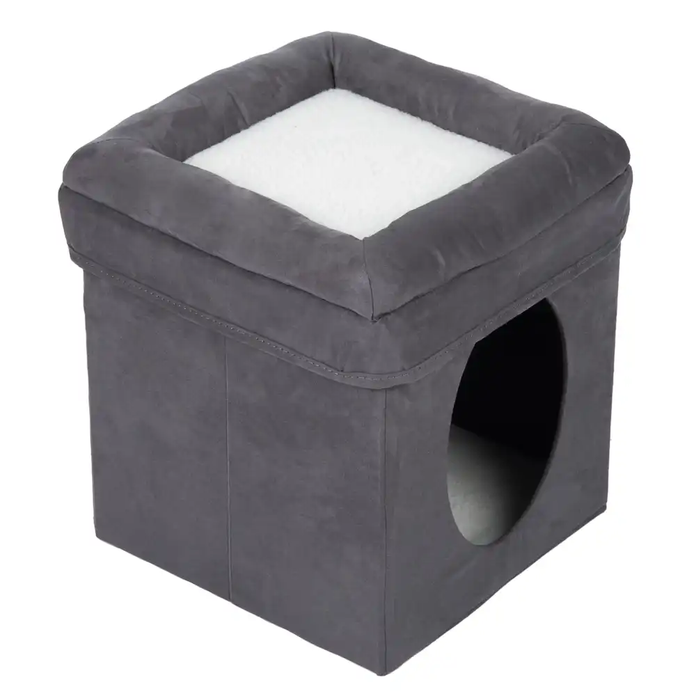 Cueva plegable Cubo para gatos - 39 x 39 x 42 cm (L x An x Al)