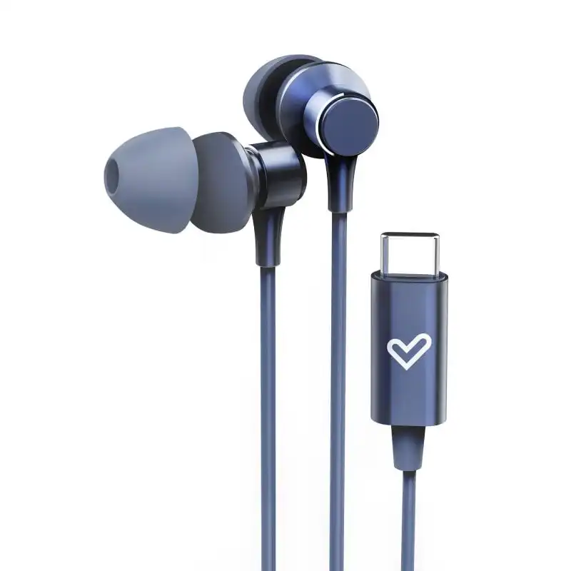 Energy Sistem Metallized Type C Auriculares con Cable Azules