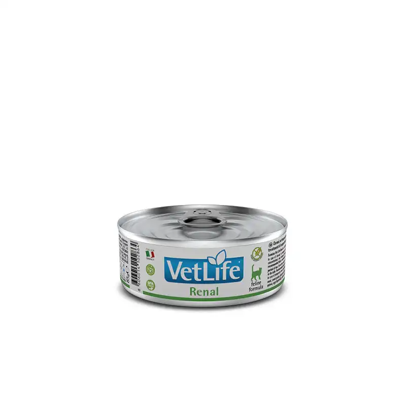 Farmina vet life cat renal caja 12x85grdieta húmeda para gatos, Unidades 12x85Grs